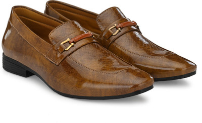 RED LIONS Loafers For Men(Tan , 6)