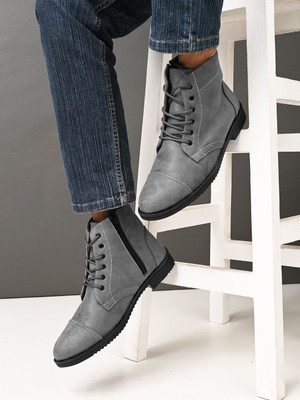 KILLER Boots For Men(Grey , 8)