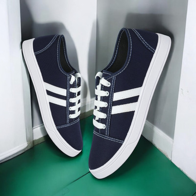 house of common HC - camp Navy Stylish Sneakers For Men(Navy, White , 7)