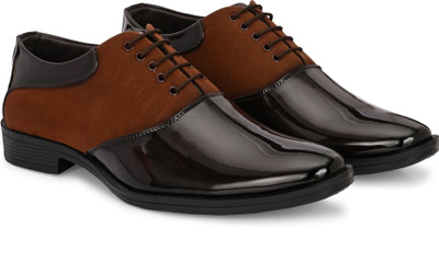 AGRA EXPORT PARTY WEAR FORMAL Mocassin For Men(Brown , 7)