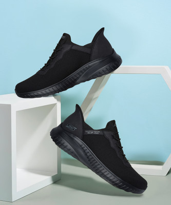 Skechers Skechers SLIP-INS: BOBS SPORT SQUAD CHAOS- Daily Hype Casual Sneakers for Mens Sneakers For Men(Black , 9)