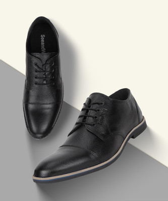 SeeandWear Mens Formal Shoes Oxford For Men(Black , 6)