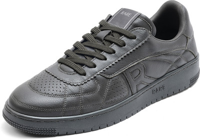 Rare Rabbit Rare Rabbit Men's Rango Olive Leather Lace-Up Closure Sneaker Sneakers For Men(Olive , 11)