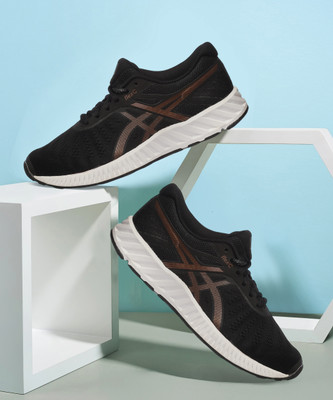 Asics FLEX C Running Shoes For Men(Black , 11)