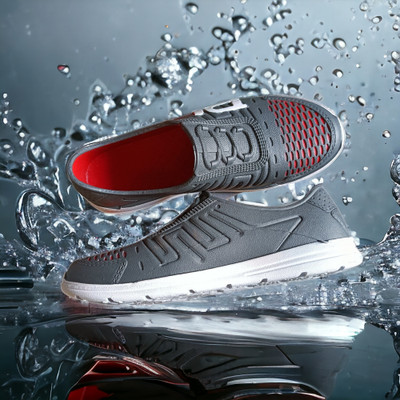 Aanbaan Running Shoes For Men(Grey , 9)