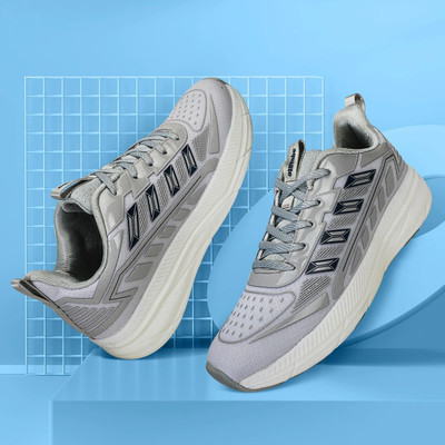 Aqualite Aqualite premium Signature-123 Men's Sports Shoes with Lace-up & comfort insole Walking Shoes For Men(Grey , 10)
