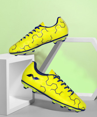 NIVIA Ditmar-1 Football Shoes For Men(Yellow , 10)