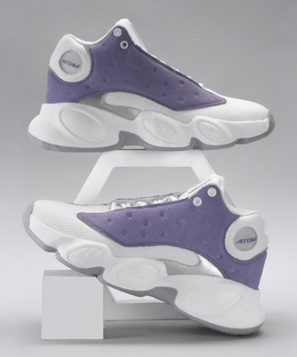 ATOM Street Swagger Sneakers For Men(Purple , 6)