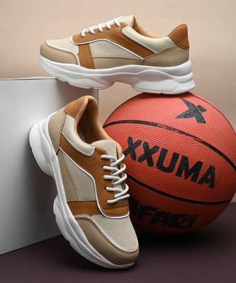 Roadster Sneakers For Women(Tan , 3)