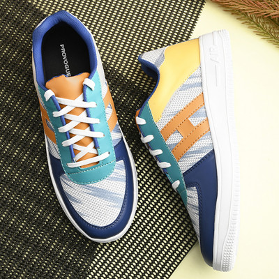 PROVOGUE Sneakers For Men(Blue , 6)