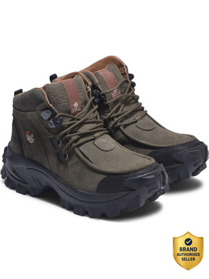 WOODLAND Outdoor Durable Comfortable Everyday High Ankle Boots For Men(Multicolor , 8)