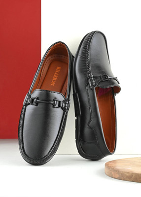KILLER KL8050 Lightweight Comfort Extra Soft Summer Trendy Premium Stylish Loafers For Men(Black , 10)