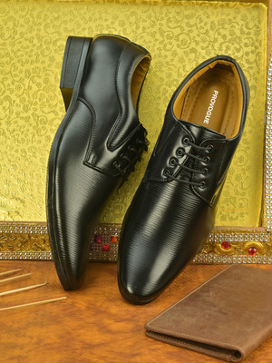 PROVOGUE Lace Up For Men(Black , 10)