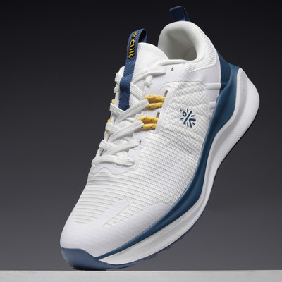 Cult Zyro Running Shoes Enhanced Cushioning Enhanced Grip Lightweight High Traction Running Shoes For Men(White, Blue , 6)