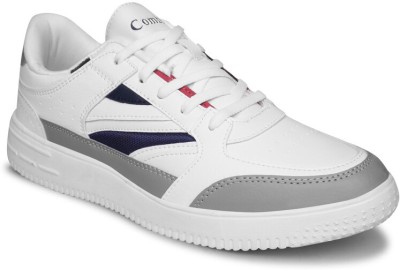 Combit Crysta-01 Men's Casual Sneakers | Training & Gym Shoes Sneakers For Men(White, Navy)