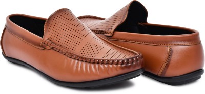 Stroll Driving Shoes For Men(Tan , 8)