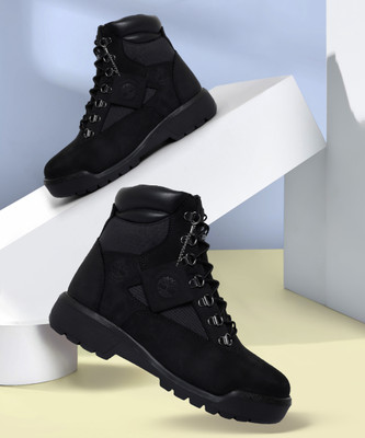 TIMBERLAND Boots For Men(Black , 9)