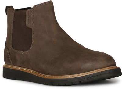 HUSH PUPPIES JENSON CHELSEA Boots For Men(Brown , 10)