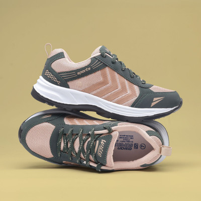 asian Wonder-14 Men’s Sports Shoes | Stylish Breathable, Lightweight Sneakers for Boys Training & Gym Shoes For Men(Beige, Olive , 8)