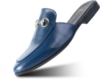 monkstory Men Sandals(Blue , 7)