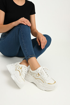 GRX Sneakers For Women(White , 8)