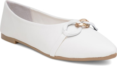 SHERRIF Bellies For Women(White , 7)