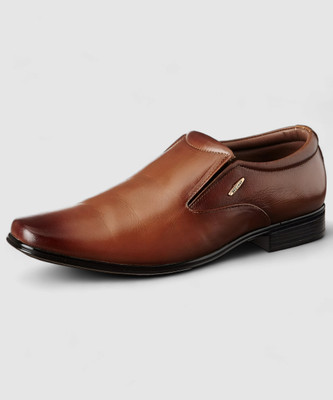 RED CHIEF Formal Slip On Slip On For Men(Tan , 8)