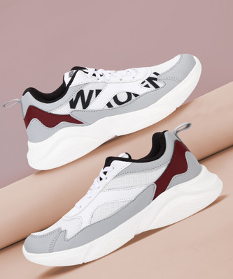 WROGN Sneakers For Men(White , 10)