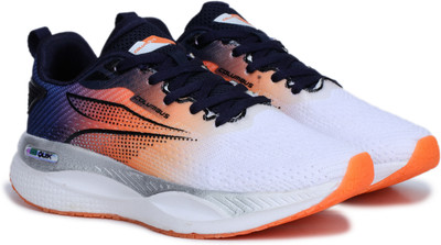COLUMBUS ARCHER Running Shoes For Men(White, Orange , 9)
