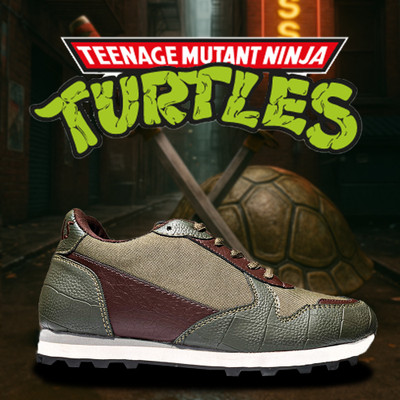NAWFALS comic inspired Ninja Turtle Sneaker sports shoes for man Sneakers For Men(Green , 7)