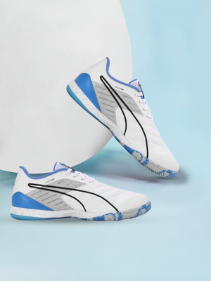 PUMA IBERO IV Football Shoes For Men(White , 8)