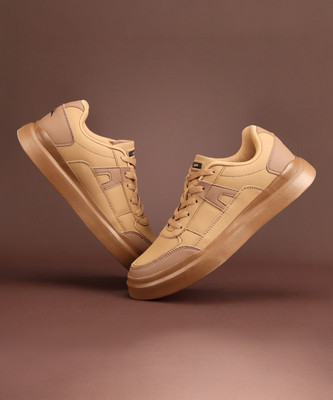 JQR STYLE-007 Sneakers For Men(Brown , 8)