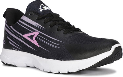 POWER DYNAMO MYRUN 52 Running Shoes For Men(Black , 4)