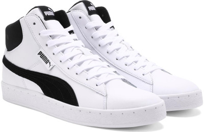 PUMA 1948 Mid L Lace Up For Women(White , 3.5)