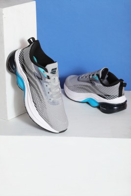 COLUMBUS Columbus VORTEX-1 Sneakers-Running,Walking,Training For Men's L.Grey/Aqua Sneakers For Men(Grey, Blue , 7)