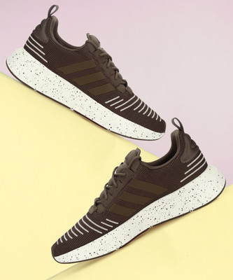 ADIDAS SWIFT RUN 23 Running Shoes For Men(Brown , 9)