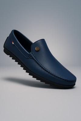Kraasa shoes for men and women Loafers For Men(Blue , 10)