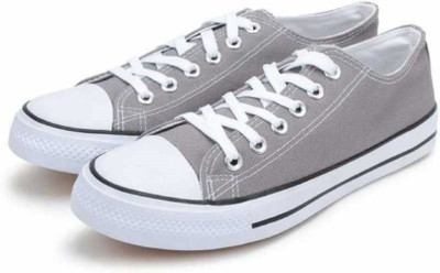 HOCKWOOD Light Weight Canvas Shoes for Women and Girls Canvas Shoes For Men(Grey , 3)