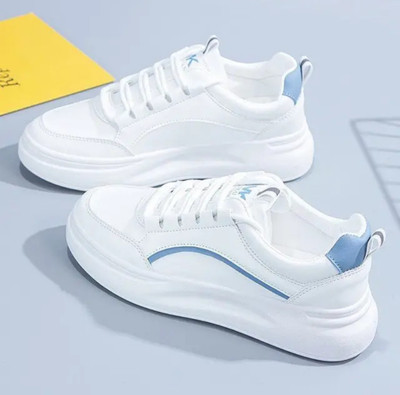 EZDEZARIO Running Shoes For Women(Blue, White , 6)