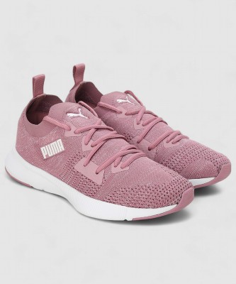 PUMA Flyer Runner Engineered Knit Sneakers For Women(Pink , 3)