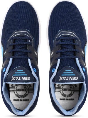GEN-TAX Men's & Boy's Sports Wear Casual Outdoor Shoes Sneakers For Men(Navy, Blue)
