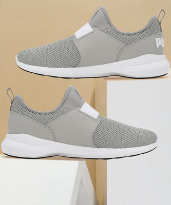 PUMA Pacer Slip on V3 Sneakers For Men(Grey , 9)