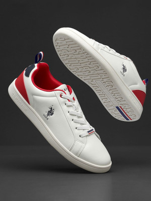 U.S. POLO ASSN. Sneakers For Men(Off White , 10)