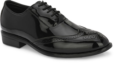 John Karsun Brogues For Men(Black , 10)