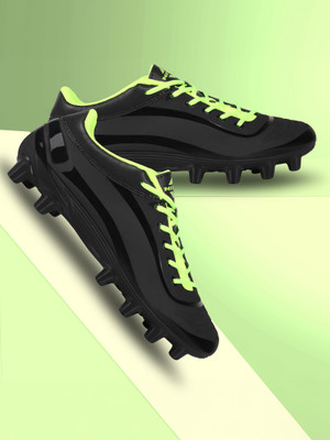NIVIA AIR STRIKE Football Shoes For Men(Black , 8)
