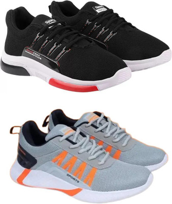 ELASA TY-RUNFREE BLACK_GREYY HERO Outdoors For Men(Black , 9)