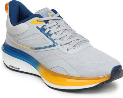 Abros DUNE Athleisure Cultured Round-Toe Shape & Hyperfuse Technology Walking Shoes For Men(Grey , 9)