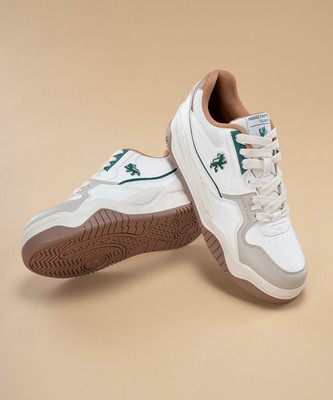 RED TAPE Lifestyle Sneakers Shoes for Women | Rounded Front, Soothing Insole Sneakers For Women(White, Beige , 6)