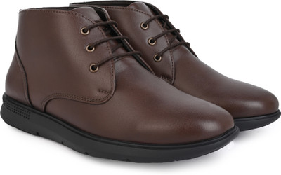Roadster Casual Boots For Men(Brown , 11)