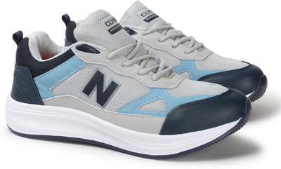 CLYMB SURI GREY BLUE Walking/Outdoor/Gym & Traning Running Shoes For Men Outdoors For Men(Grey , 6)